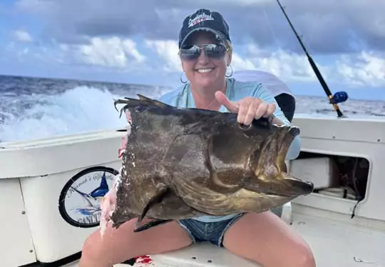 grouper fishing cancun